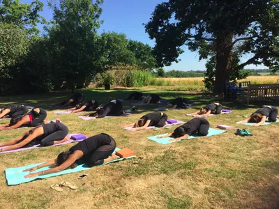 Yoga class with Michelle