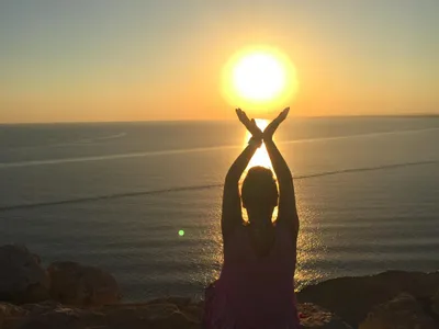 Yoga class with Michelle