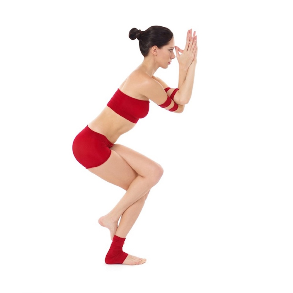 Eagle Pose (Garudasana) yoga pose