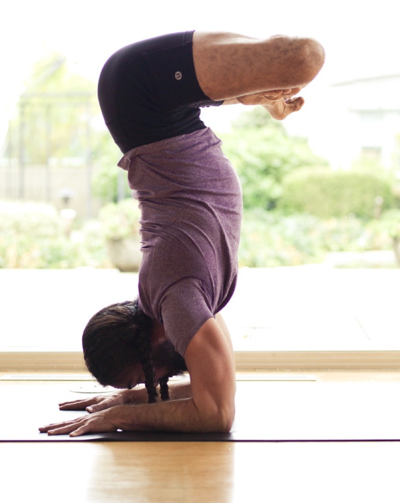 Forearm Stand (Pincha Mayurasana) yoga pose