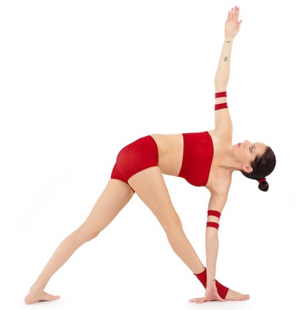 Revolved Triangle (Parivrtta Trikonasana) yoga pose