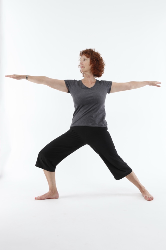 Warrior II (Virabhadrasana II) yoga pose